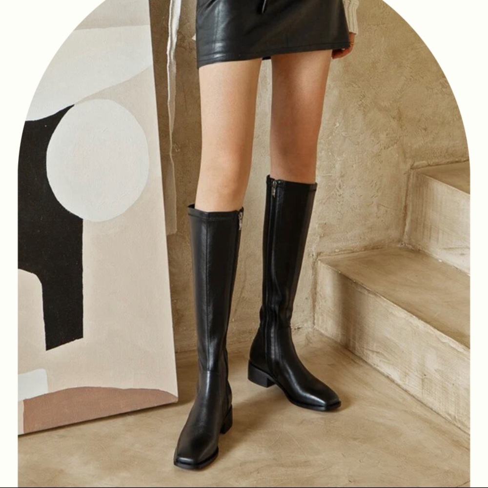 LLS Leather Knee High Boots